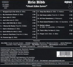 Eric Bibb - Just Like Love (2005)