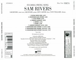 Sam Rivers - Fuchsia Swing Song (1964) (Limited Edition, Remastered 2003)