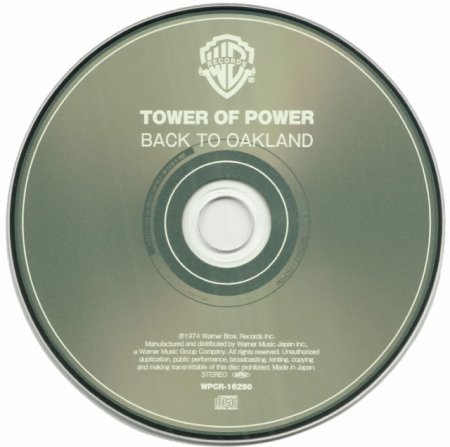 Tower Of Power - Back To Oakland (1974) (Japan Remastered, 2015) Lossless