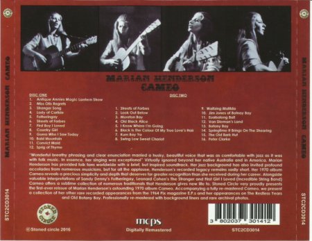 Marian Henderson - Cameo (1970) (Remastered, 2016) 2CD Lossless