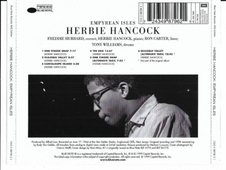 Herbie Hancock - Empyrean Isles (1964) (Remastered, 1999) Lossless