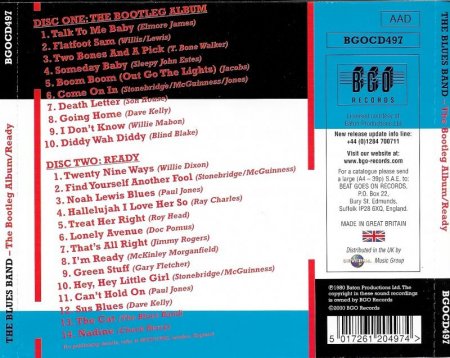 The Blues Band - The Bootleg Album / Ready (1980) (2000) 2CD Lossless