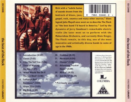 The Flock - Flock Rock - The Best of The Flock (1993) Lossless