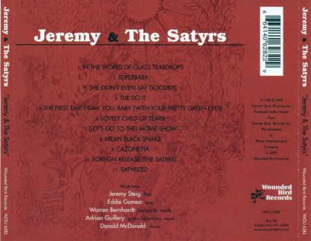 Jeremy & The Satyrs - Jeremy & The Satyrs (1968) (2009)
