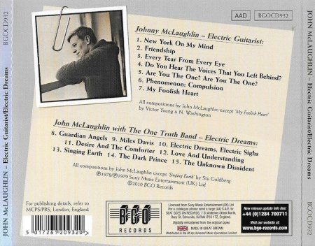 John Mclaughlin - Electric Guitarist / Electric Dreams (1978/1979) [Remastered, 2010]