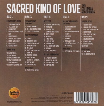 Grover Washington Jr. - Sacred Kind Of Love (The Columbia Recordings) (1987-99) (5CD Box Set, 2019)