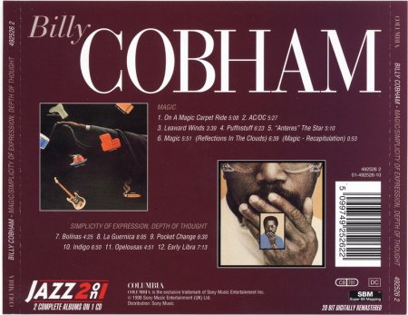 Billy Cobham - Magic / Simplicity Of Expression, Depth Of Thought (1998)