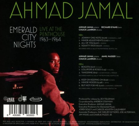 Ahmad Jamal - Emerald City Nights / Live At The Penthouse 1963-1964 (2022) (2CD)