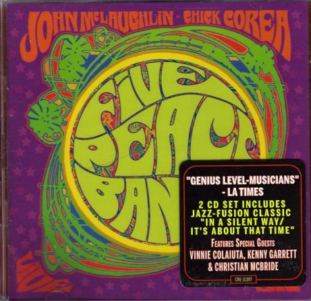 John Mclaughlin, Chick Corea - Five Peace Band Live (2009) [2CD]