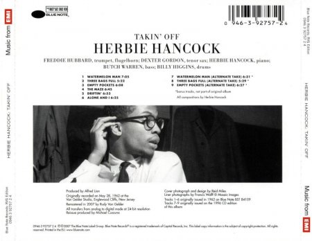 Herbie Hancock - Takin' Off (1962)(2007)