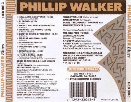 Phillip Walker - Blues (1988)