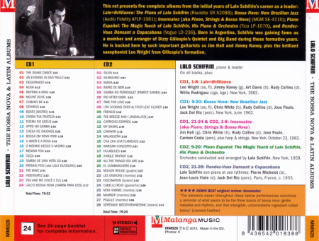 Lalo Schifrin - The Bossa Nova & Latin Albums [1955-62] [2015] (2CD)