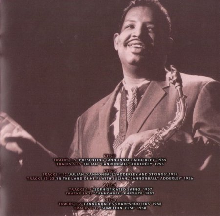 Cannonball Adderley - The Complete Albums Collection 1955-1958 (4CD, 2016)