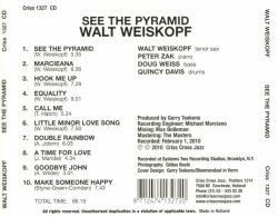 Walt Weiskopf - See The Pyramid (2010) Lossless