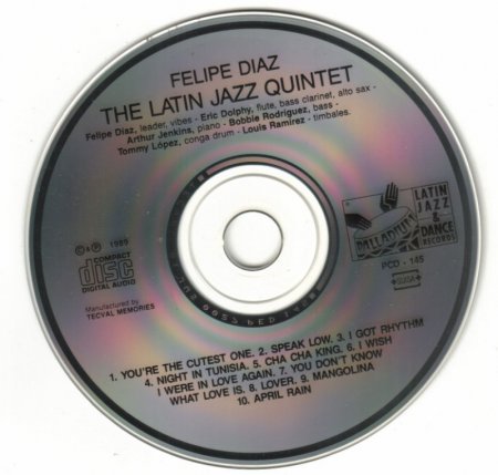 Felipe Diaz - Latin Jazz Quintet 1961/1989 Lossless