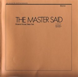 Roland Kovac New Set - The Master Said (1971) [2002] lossless