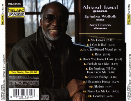 Ahmad Jamal Trio - I Remember Duke, Hoagy & Strayhorn (1994) lossless