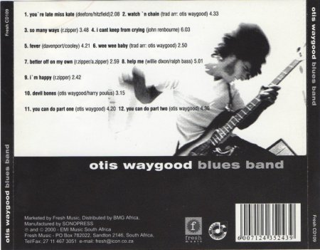 Otis Waygood Blues Band - Otis Waygood Blues Band (1970) (Reissue, 2000) lossless