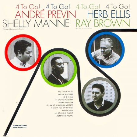 Andre Previn, Herb Ellis, Shelly Manne, Ray Brown - 4 To Go! (2019) [Hi-Res]