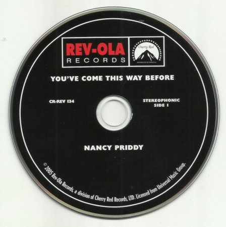 Nancy Priddy - You've Come This Way Before (1968) [Remastered, 2005]