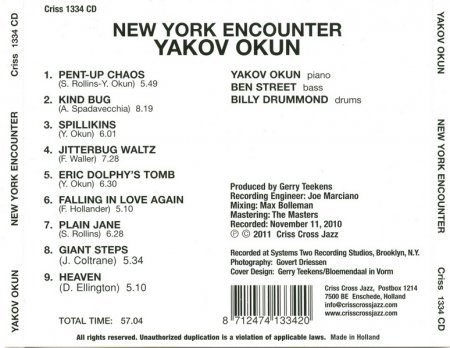 Yakov Okun - New York Encounter (2011)Lossless