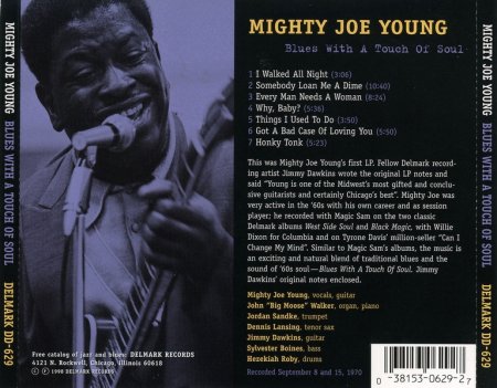 Mighty Joe Young - Blues With A Touch Of Soul (1970) (Reissue, 1998) Lossless