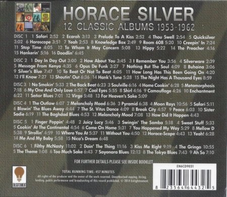 Horace Silver - 12 Classic Albums 1953-1962 [6CD Box Set, 2014] Lossless
