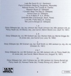 Dizzy Gillespie, Milt Jackson, Joe Carroll - School Days (1951/2000)