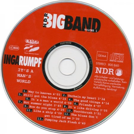 Inga Rumpf & NDR Big Band - It's A Man's World (1988,93/1994) 