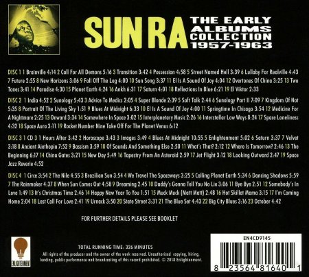 Sun Ra - The Early Albums Collection (1957-1963) (2018) (Box Set, 4CD) Lossless