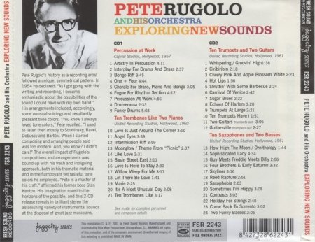 Pete Rugolo & His Orchestra - Exploring New Sounds (2 CD) (2007)