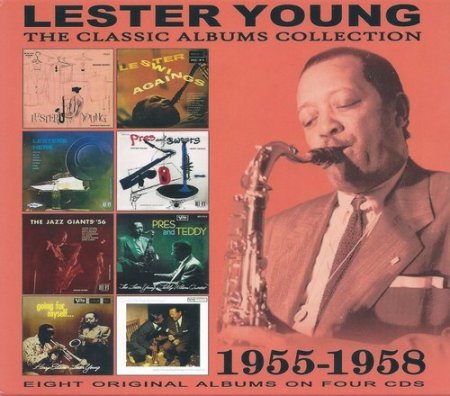 Lester Young - The Classic Albums Collection 1955-1958 (2017) 4CD lossless