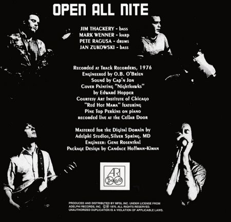 The Nighthawks - Open All Nite (1976) 