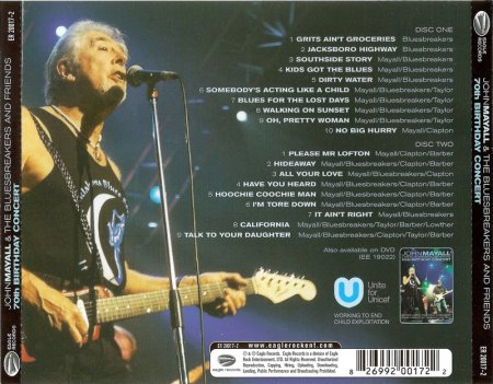 John Mayall & The Bluesbreakers - 70th Birthday Concert (2003) 2CD