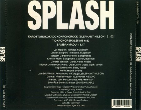Splash - Splash (1974/2019)