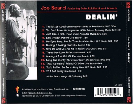 Joe Beard Featuring Duke Robillard And Friends - Dealin (2000) 