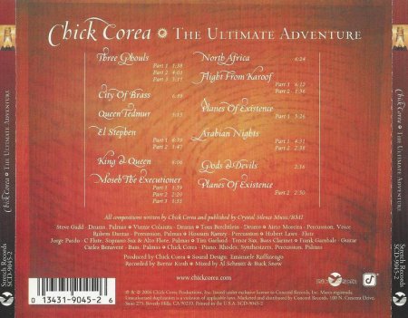 Chick Corea - The Ultimate Adventure (2006) 