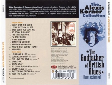 Alexis Korner - New Generation of Blues (1968)(2006)