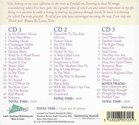 Eric Bibb - Eric Bibb In 50 songs (2014)3CD