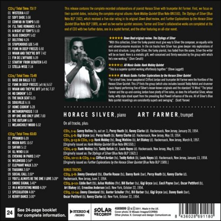 The Horace Silver Quintet With Art Farmer – Complete Recordings (2011) 3CD