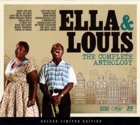 Ella Fitzgerald & Louis Armstrong - The Complete Anthology (2015) 6CD