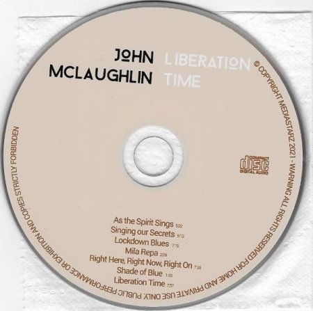 John McLaughlin - Liberation Time (2021)