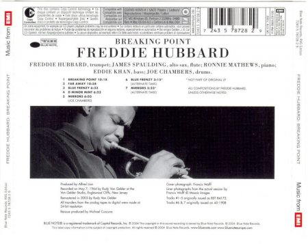 Freddie Hubbard - Breaking Point (1964)(2004)