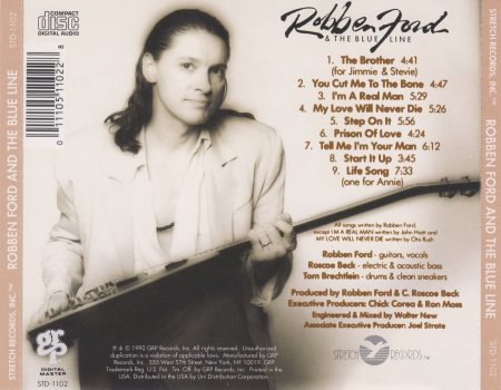 Robben Ford & The Blue Line - Robben Ford & The Blue Line (1992)