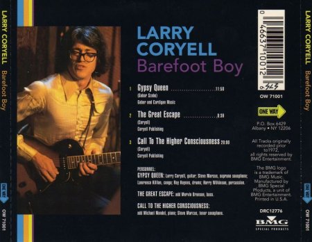 Larry Coryell - Barefoot Boy (1971)(2000)