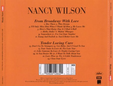Nancy Wilson - From Broadway With Love / Tender Loving Care (1966)(2006)