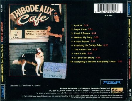 Sonny Landreth - Down In Louisiana (1985) (2001)