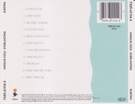 Natalie Cole - Everlasting (1987)(1991)