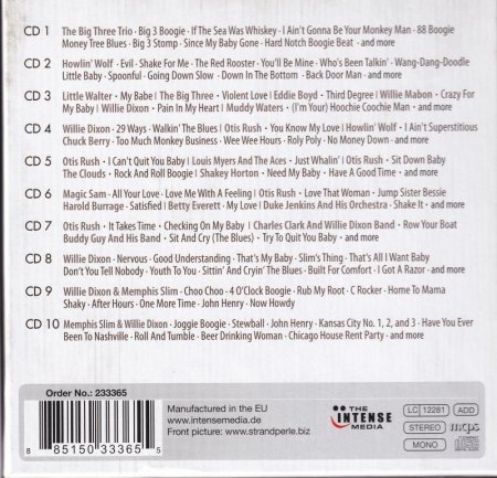 Willie Dixon and Friends - The Poet Of The Blues (2011) 10CD