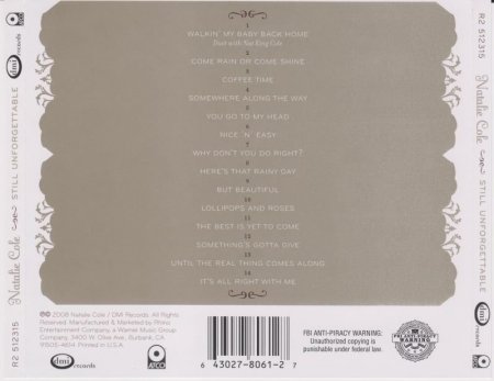Natalie Cole - Still Unforgettable (2008)